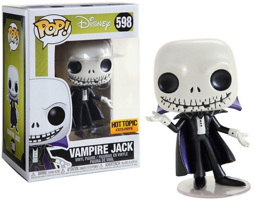 Купить Funko Nightmare Before Christmas POP! Disney Vampire Jack Hot Topic Exclusive 