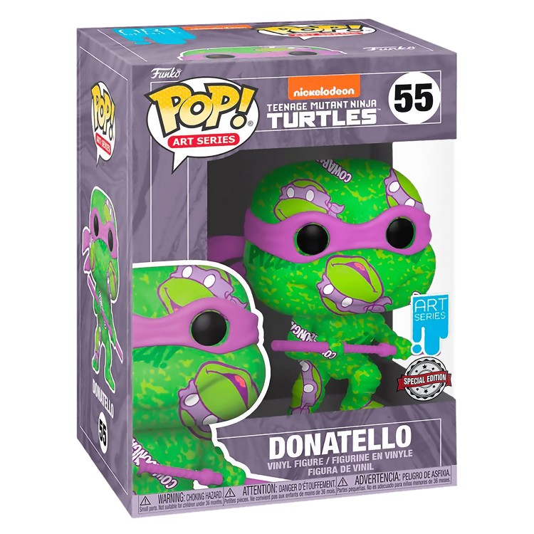 Купить Фигурка Funko POP! Art Series TMNT 2 Donatello w/Case (Exc) 