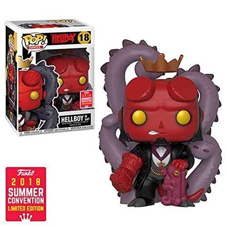 Купить Hellboy in Suit Pop! Vinyl Figure - 2018 Convention Exclusive 