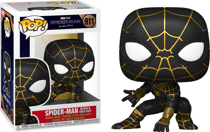 Купить Spider-Man: No Way Home - Spider-Man in Black & Gold Suit Pop! Vinyl Figure 