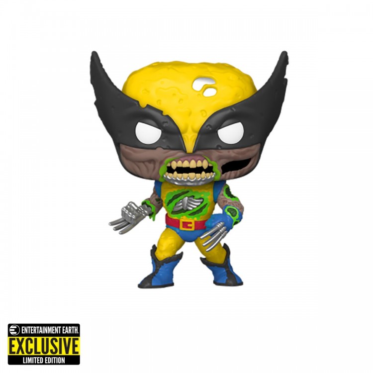 Купить Marvel Zombies Wolverine Glow-in-the-Dark Pop! Vinyl Figure - Entertainment Earth Exclusive 