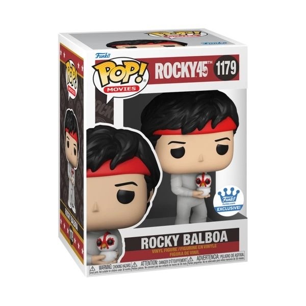 Купить Фигурка POP Movies: Rocky 45th - Rocky Balboa with Chicken 
