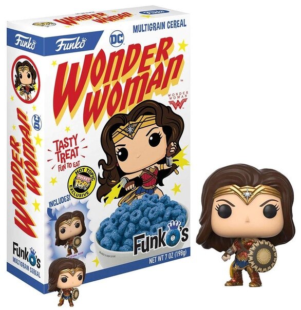 Купить POP! Cereal: Funko-O's - Wonder Woman 