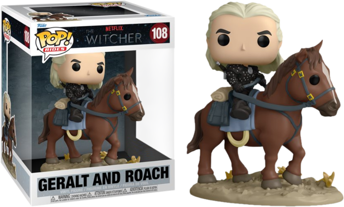 Купить Фигурка Funko POP! Rides TV Witcher Geralt And Roach (Exc)  