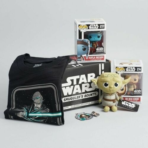 Купить Star Wars Smuggler's Bounty JEDI Box - 2 POPs & 1 XXL SHIRT! 