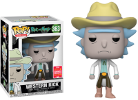 Rick and Morty - Western Rick Pop! Vinyl Figure (2018 Summer Convention Exclusive)