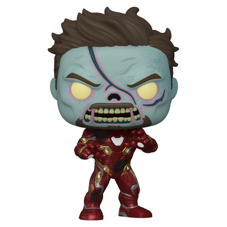 Купить Фигурка Funko POP! Bobble Marvel What If Zombie Iron Man (GW) (Exc)  
