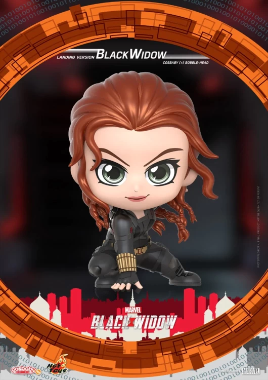 Купить Фигурка Black Widow Landing Version Cosbaby Hot Toys 