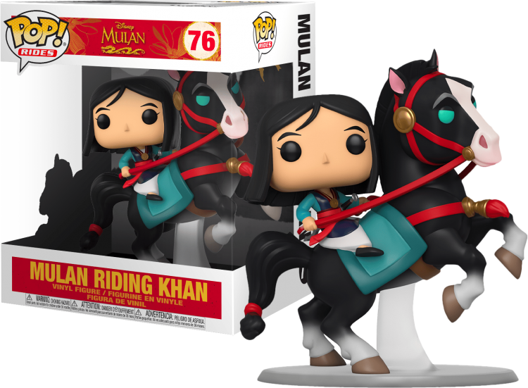 Купить Funko POP! Rides: Mulan: Mulan on Khan  