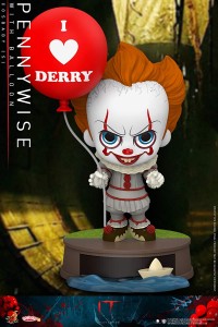 Hot Toys It Chapter Two Cosbaby Mini Figure Pennywise with Balloon 11 cm