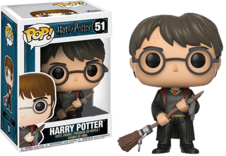 Купить Фигурка Harry Potter - Harry Potter with Firebolt Pop! Vinyl Figure 