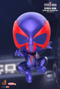 Marvel’s Spider-Man (2018) - Spider-Man 2099 Black Suit Cosbaby 3.75” Hot Toys Bobble-Head Figure