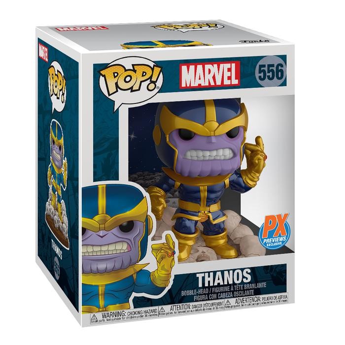Купить Guardians of the Galaxy Marvel Heroes Thanos Snap 6-Inch Pop! Vinyl Figure - Previews Exclusive(немного мятая коробка) 