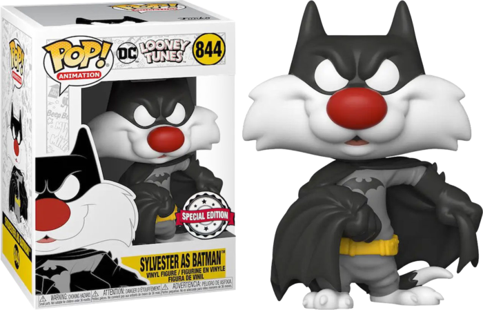 Купить Фигурка Looney Tunes - Sylvester as Batman Pop! Vinyl Figure 
