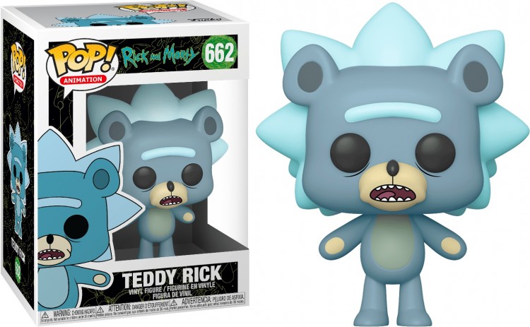 Купить POP! Vinyl: Rick & Morty: Teddy Rick w/ Chase 