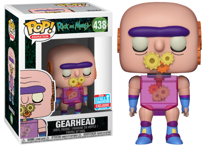 Купить Rick and Morty - Gearhead Pop! Vinyl Figure (2018 Fall Convention Exclusive) 