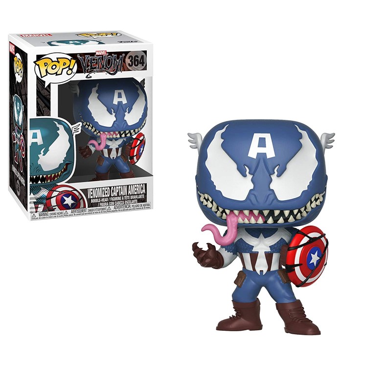 Купить Фигурка Funko POP! Bobble: Marvel: Venom: Venom/Captain America 