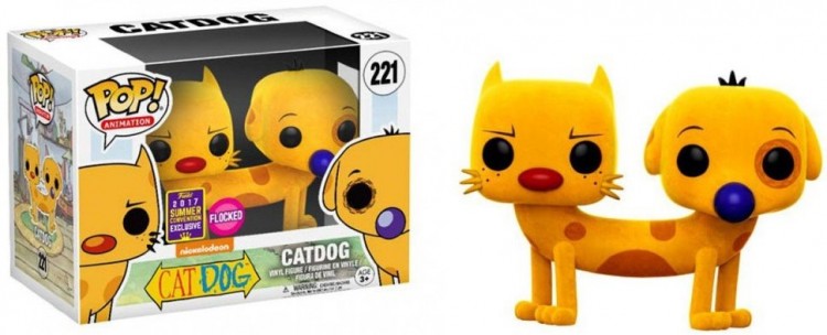Купить Funko Pop! Animation #221 CatDog (Flocked) Nickelodeon 2017 SDCC 