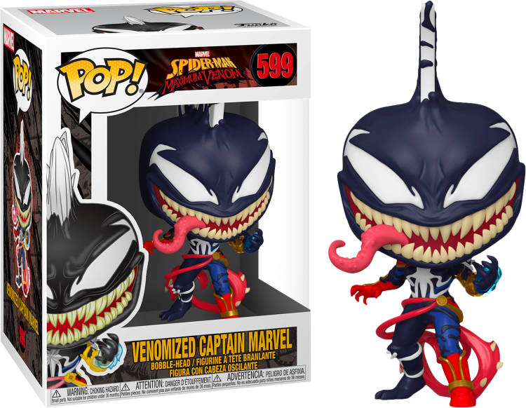 Купить Funko POP! Bobble: Marvel: Marvel Venom S3: Captain Marvel  