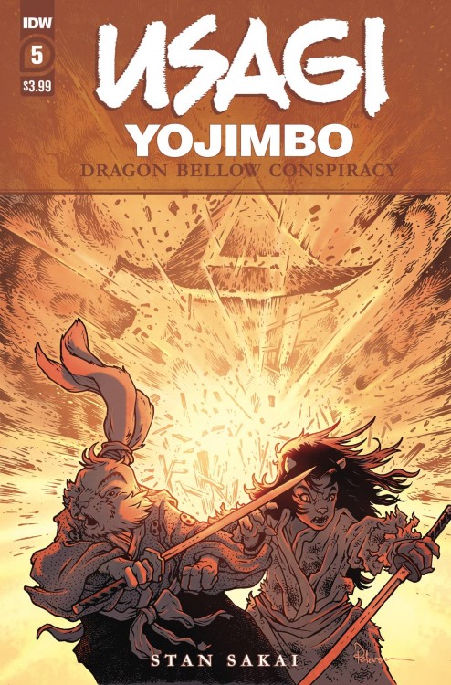 Купить Комикс на английском языке Usagi Yojimbo Dragon Bellow Conspiracy #5 (of 6) 