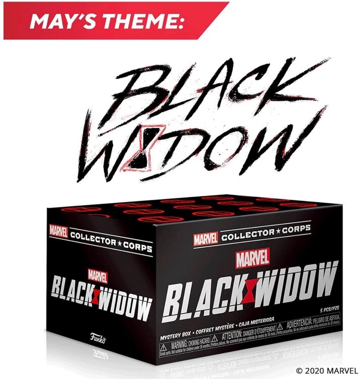 Купить Funko Marvel Collector Corps Box Black Widow(XL) 