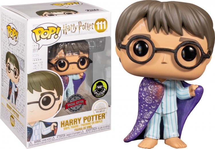 Купить Harry Potter - Harry Potter with Invisibility Cloak Pop! Vinyl Figure (Popcultcha Exclusive) 
