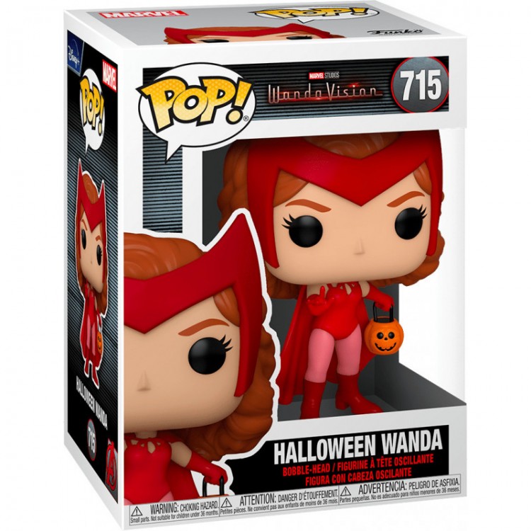 Купить Фигурка Funko POP! Bobble Marvel WandaVision Halloween Wanda 