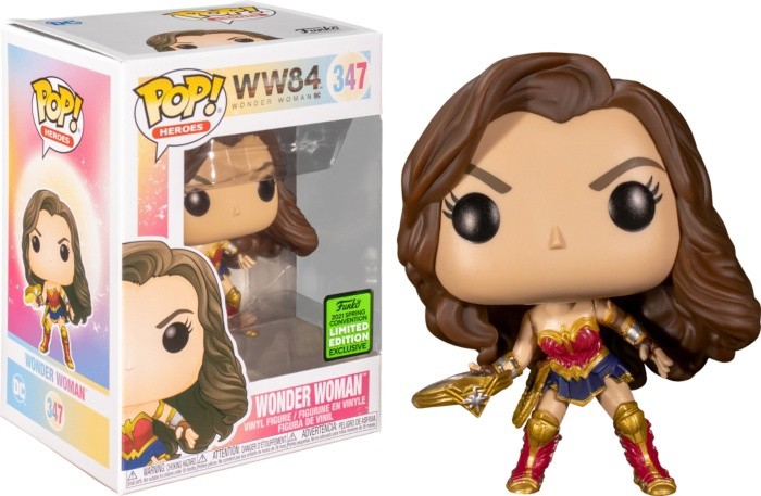 Купить Wonder Woman 1984 - Wonder Woman with Tiara Boomerang Pop! Vinyl Figure (2021 Spring Convention 