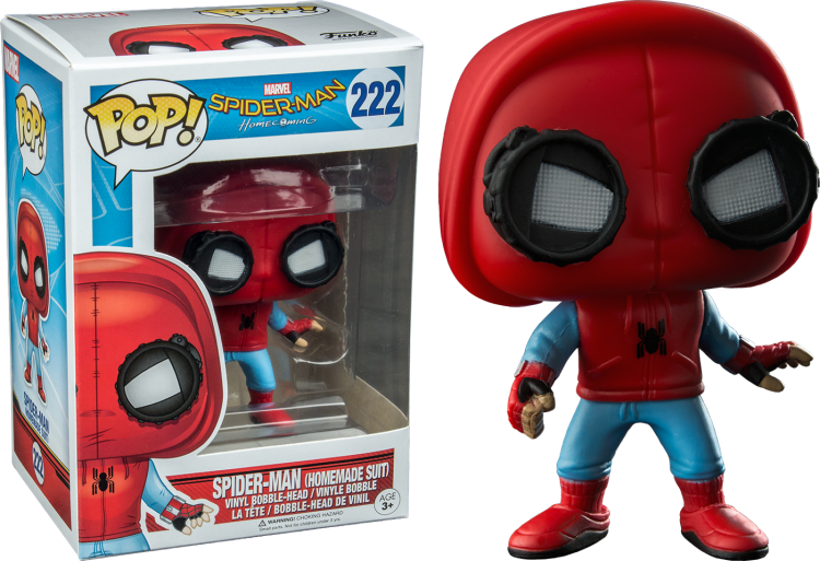 Купить Funko POP Marvel Spider-Man Homecoming Spider-Man Homemade Suit 