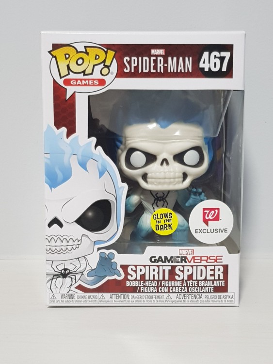 Купить Funko Pop Games SpiderMan - Spirit Spider Glow In The Dark Walgreens 