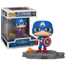 Купить Фигурка Funko POP! Bobble: Deluxe: Avengers: Captain America (Assemble) (Exc)  