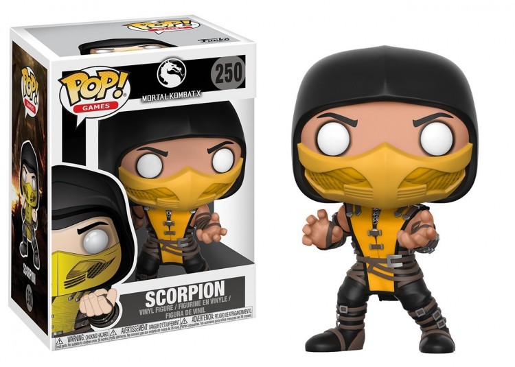 Купить Funko Pop Games: Mortal Kombat-Scorpion 