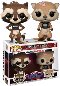 Guardians of the Galaxy: The Telltale Series - Rocket and Lylla Pop! Vinyl Figure 2-Pack