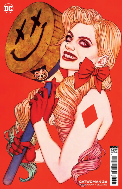 Купить Комикс на английском языке Catwoman #36 (Cover B - Jenny Frison Card Stock Variant) 