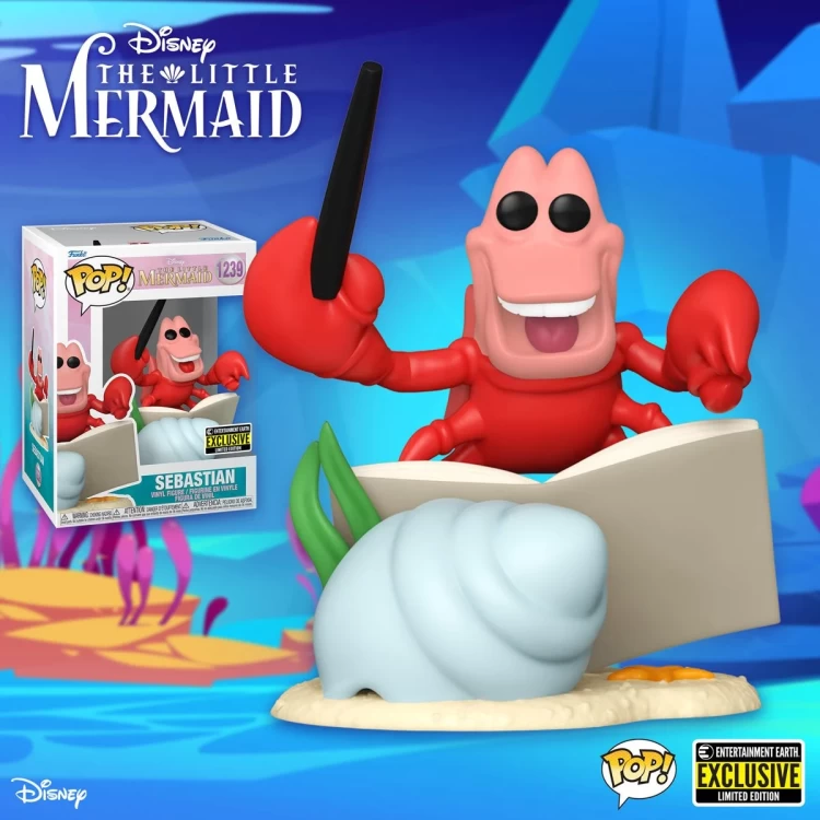 Купить Фигурка The Little Mermaid Sebastian Pop! - Entertainment Earth Exclusive 