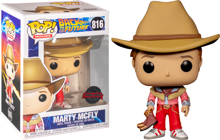 Купить Funko POP! Vinyl: BTTF: Marty McFly Cowboy 