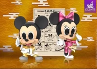 Фигурка Hot Toys Mickey - Kung Fu Mickey and Minnie (Metallic Color Version) COSB0694