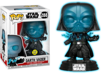 Star Wars - Darth Vader Electrocuted Glow in the Dark Pop! Vinyl Figure 