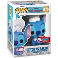 POP! Vinyl: NYCC Exc: Disney: Lilo & Stitch Stitch as Baker (Exc)