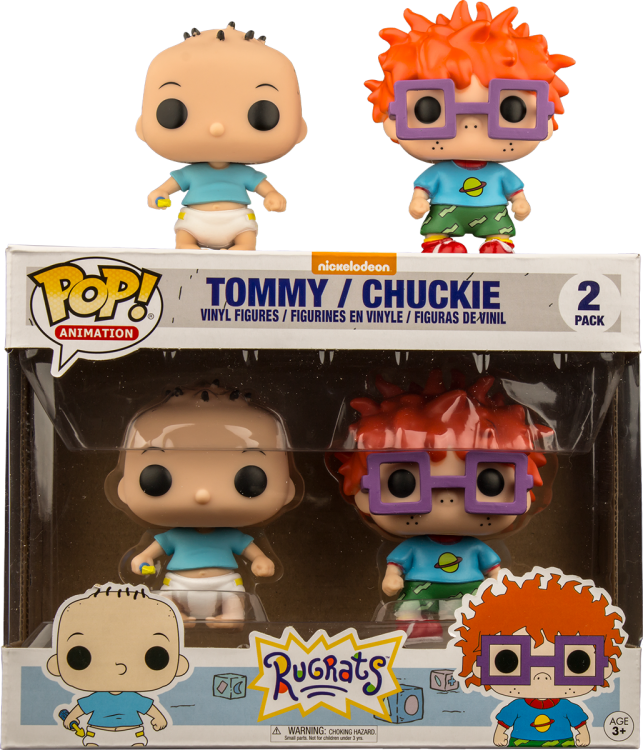 Купить Rugrats - Tommy Pickles & Chuckie Finster Pop! Vinyl Figure 2-Pack 