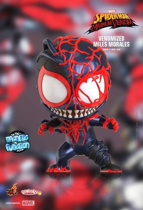Купить Фигурка Spider-Man: Maximum Venom - Venomized Miles Morales Cosbaby (S) Hot Toys Майз Веном 