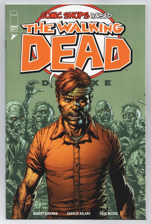 Купить Комикс на английском языке Walking Dead Deluxe #24 (Cover D - Comic Shops Variant) 