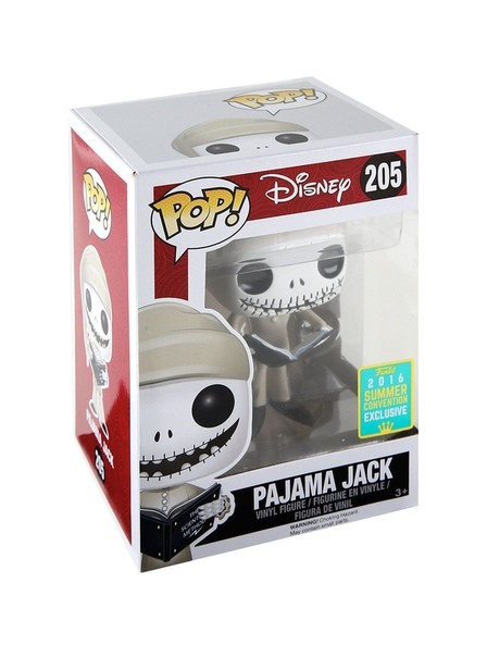 Купить Funko Pop! Disney Nightmare Befors Christmas Pajama Jack (Summer Convention Exclusive) 