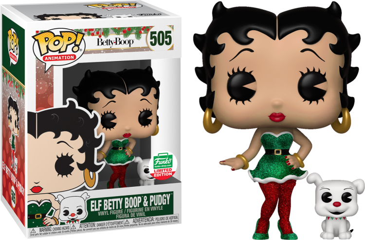 Купить Фигурка Betty Boop - Betty Boop in Elf Dress Pop! Vinyl Figure (Funko Exclusive) 