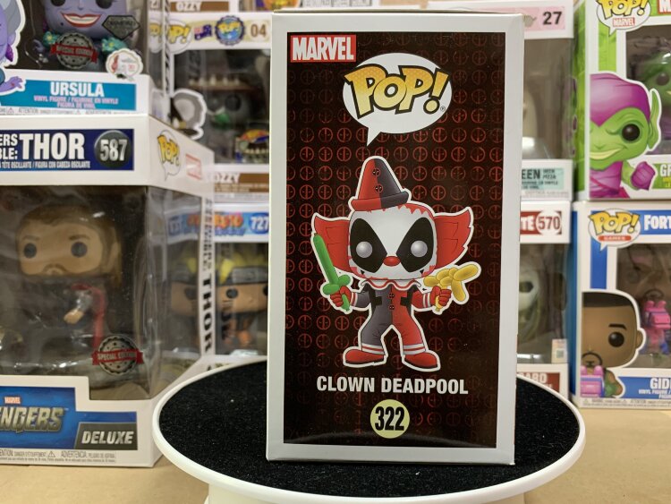 Купить Funko Pop Deadpool: Clown Deadpool 