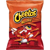 Cheetos Crunchy Cheese Flavored Snacks 205 грамм