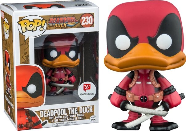 Купить Funko Pop Deadpool The Duck Walgreens Exclusive 
