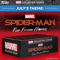 Funko Marvel Collector Corps Box Spider-Man Far Frome Home