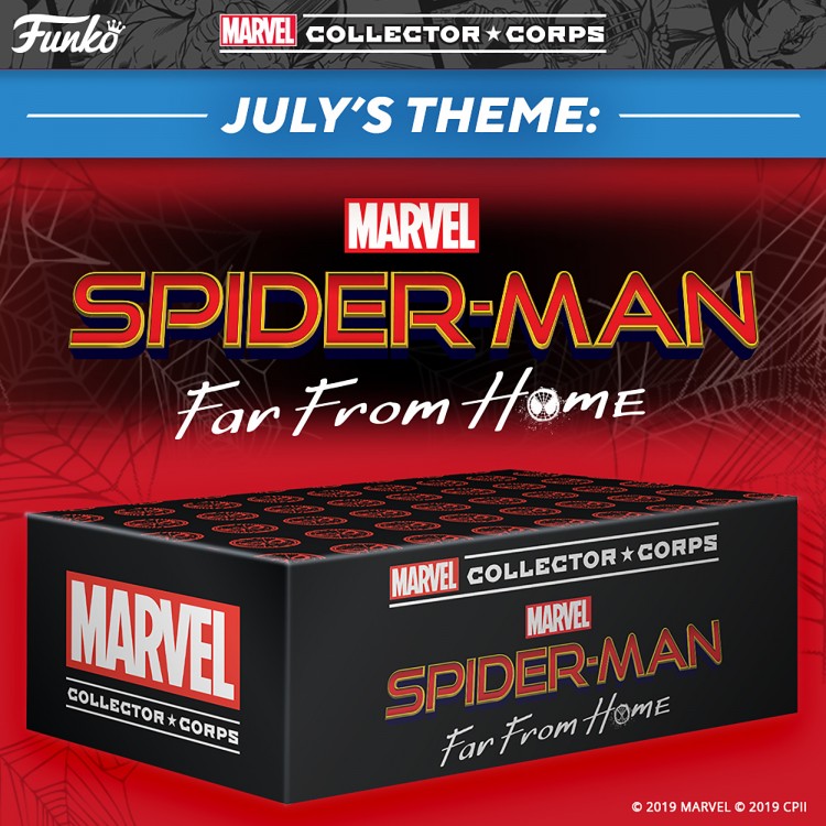 Купить Funko Marvel Collector Corps Box Spider-Man Far Frome Home 