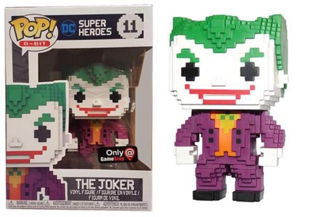 Купить Funko Pop The Joker 8 Bit Dc Batman 